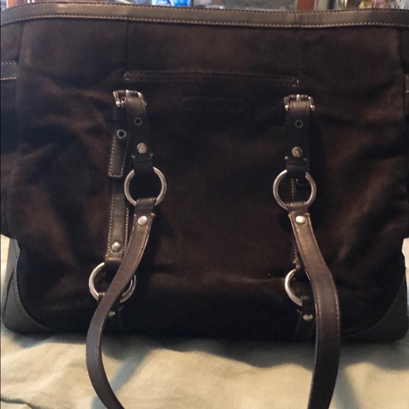 Coach Handbags - Used bag by coach size 12x12x4
